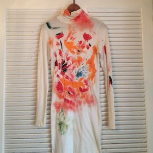 Hand Painted Jersey Knit American Apparel dress