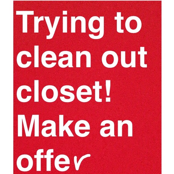 Need money & closet space! Make an offer