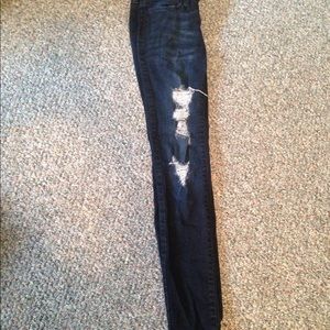 Pac Sun Ripped Skinny Jeans