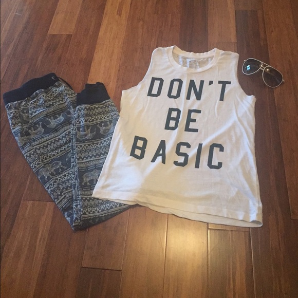 Bundle! Black and Grey Joggers and Graphic T Shirt