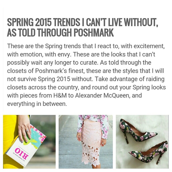 Poshmark's Spring Trends