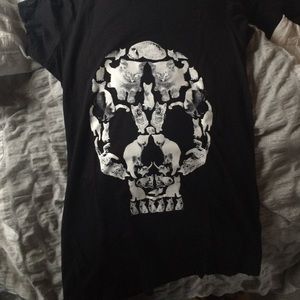 Death by cats tee