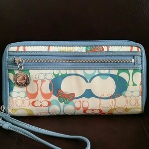 Coach clutch / wallet/ cross body bag