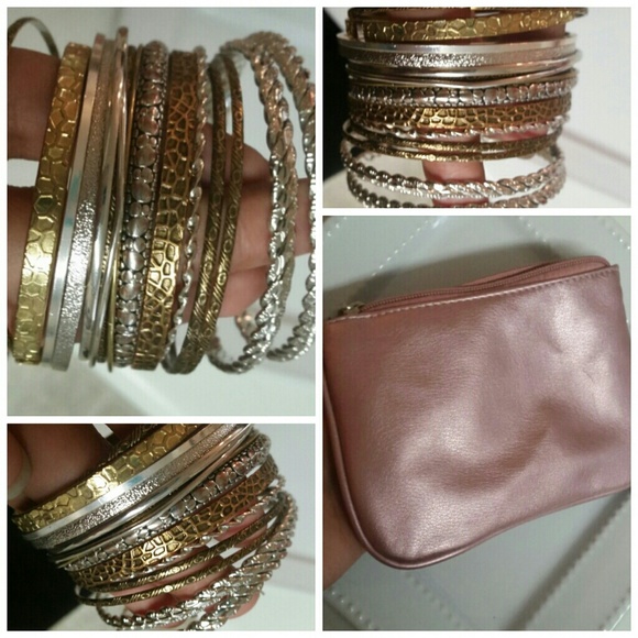 Boho bangle bundle & case
