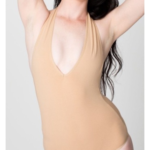 American Apparel Halter Leotard
