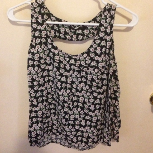 Flower print top