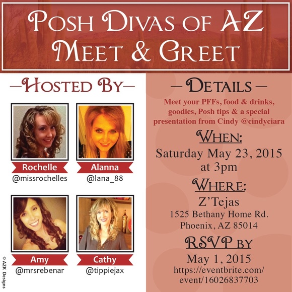Arizona Scottsdale Area Other - SOLD OUT!Desert Diva's Scottsdale/Phx Meet & Greet Arizona Scottsdale Area Other - SOLD OUT!Desert Diva's Scottsdale/Phx Meet & Greet