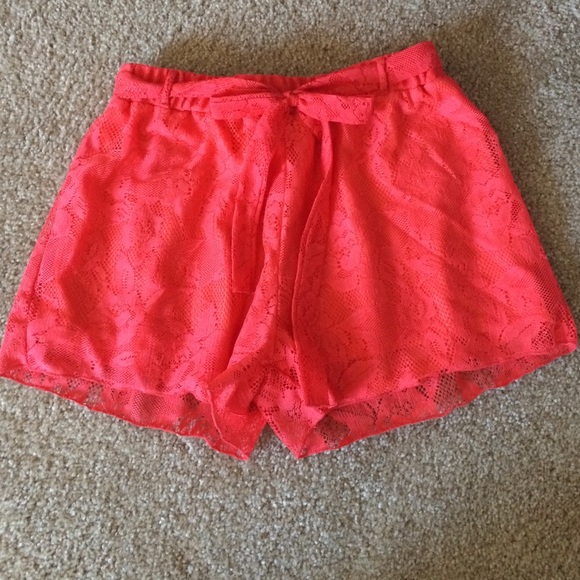 Lace shorts
