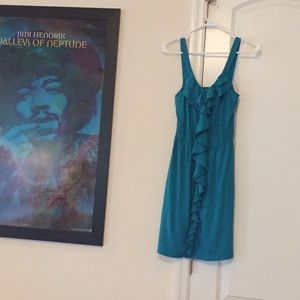 Extra Small Teal Sundress from Express