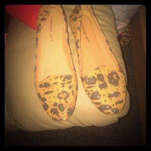 Animal printed flats
