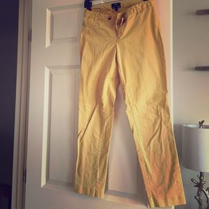 Yellow Gap Chinos!