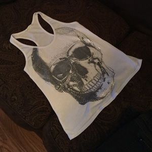 💀 skull tank top