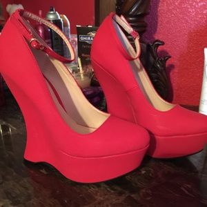 Red wedges