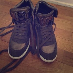 Michael Kors wedge sneakers