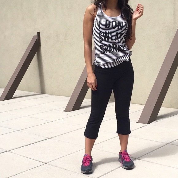 lululemon athletica Pants - Lululemon Black Cropped Pants