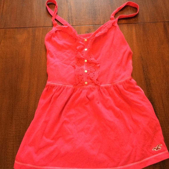 Pink Lacy Tank