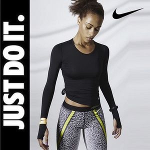 NWT NIKE PRO SAFARI CAPRIS M