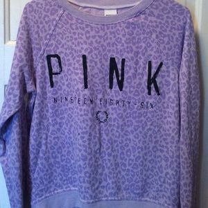 Victoria's Secret Pink crew neck hoodie