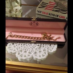 Juicy couture gold bracelet