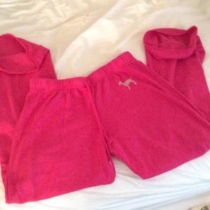 Victoria's Secret PINK sweatpants.