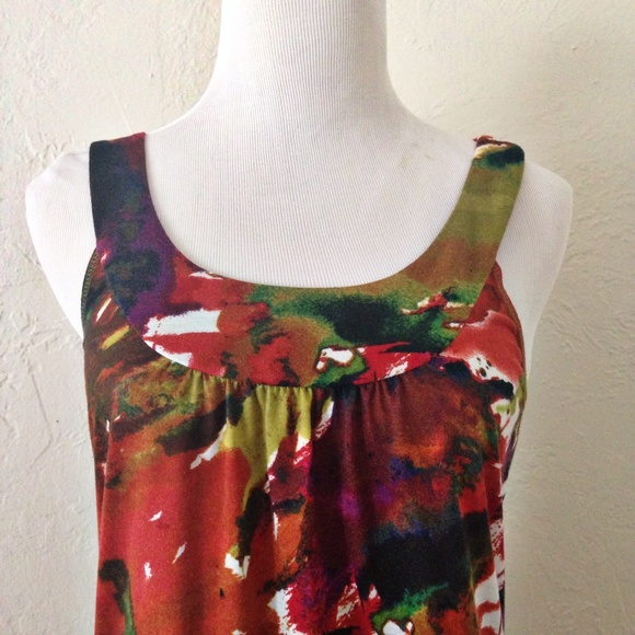 Colorful Watercolor Tank - Picture 2 of 5