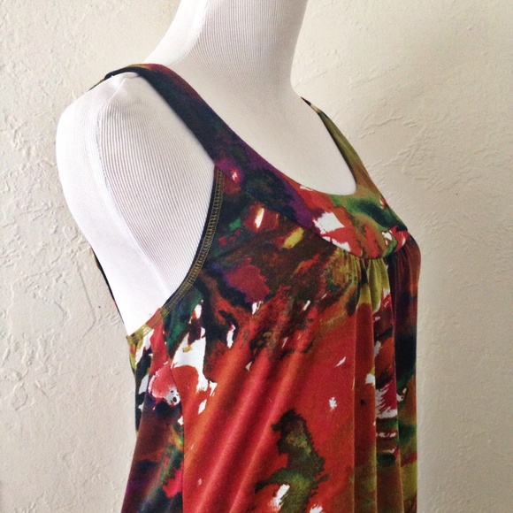 Colorful Watercolor Tank - Picture 3 of 5