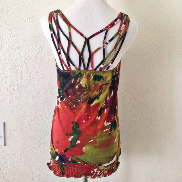 Colorful Watercolor Tank - Picture 4 of 5