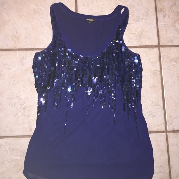 🚫SOLD Women's Express Sequin Top