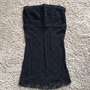 Free People Lace Tube Top