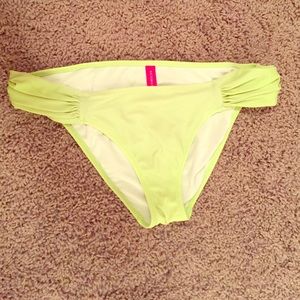 Victoria's Secret Lime Green Swim Bottoms
