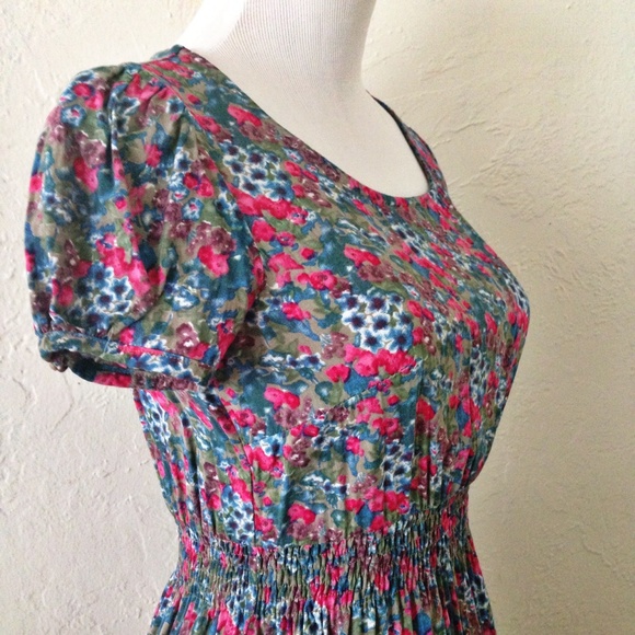 Long Floral Top - Picture 3 of 5