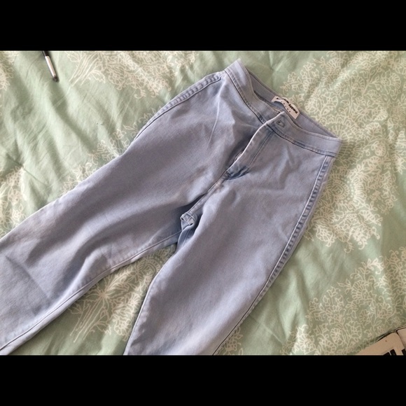 NWOT EASY JEAN LIGHT AMERICAN APPAREL high waisted