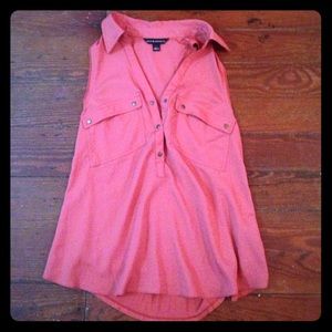Rock & Republic coral tank top