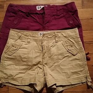 2 pairs of Aeropostale for kids short