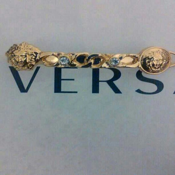 Versace hair clip