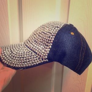 Rhinestone Baseball Hat