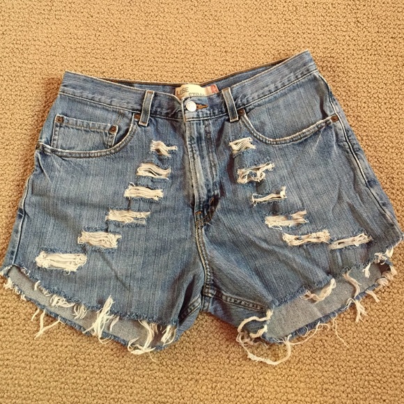 High Waisted Jean shorts