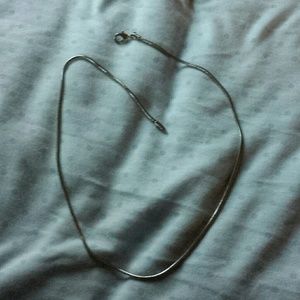 Sterling silver snake chain 18in