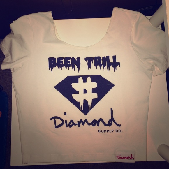 DIAMOND supply co. crop top