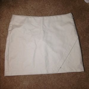 Leather forever 21 skirt