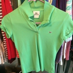 Lacoste Women's collared shirt, Size 34