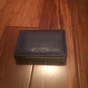 Coach Leather Wallet