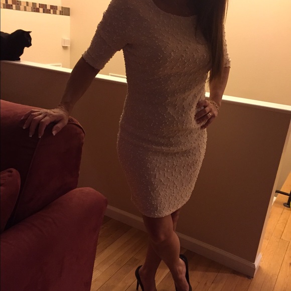 Cream dress