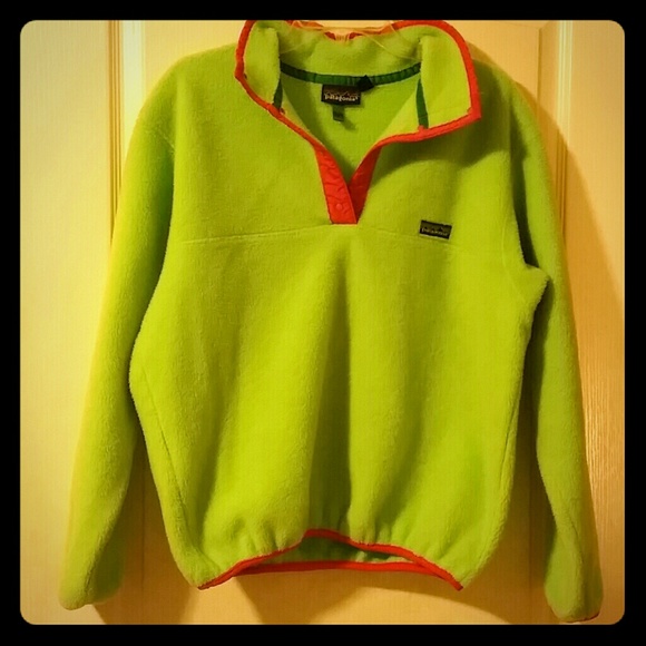Neon Green & Hot Pink Pullover