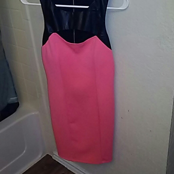 Hot pink club dress - Picture 1 of 2