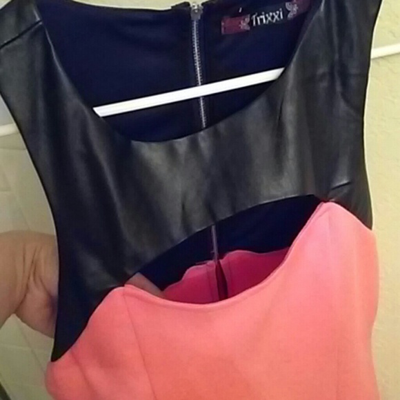 Hot pink club dress - Picture 2 of 2