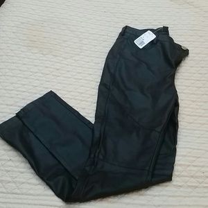Faux Leather Pants (Skinny)