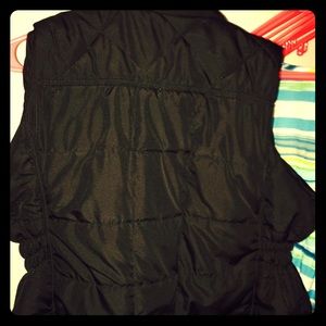 Black Puffy Vest