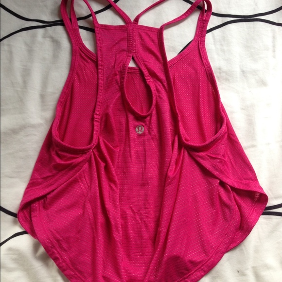 Pink Lulu Lemon Tank
