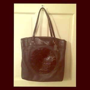 Coach Laura Logo tote